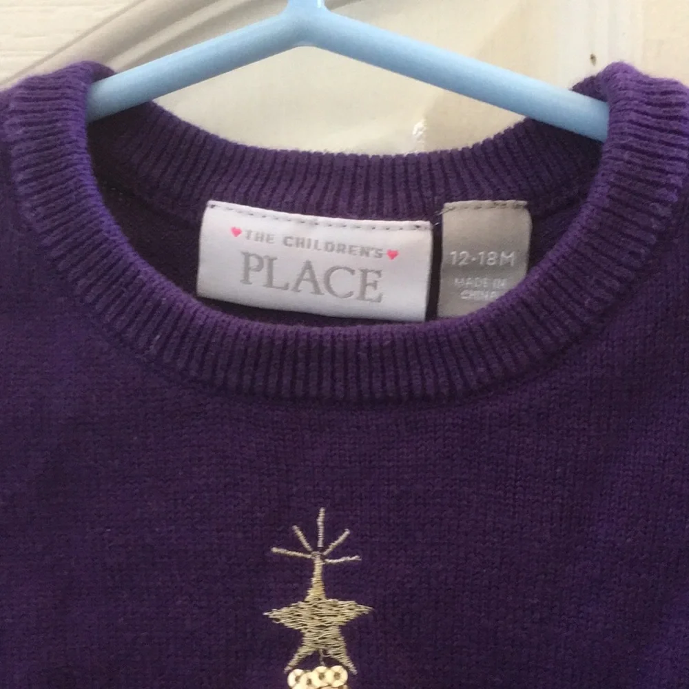 FINAL MARKDOWN Infants’ Children’s Place Sequined & Embroidered Tiara Tee (12-18